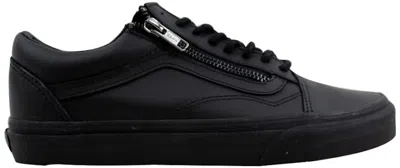 Pre-owned Vans Men's  Old Skool Zip Gun Metal Sneakers In Black