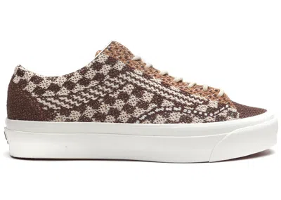 Pre-owned Vans Men's  Otw Old Skool 36 Engineered Knit Sneakers In Potting Soil Brown