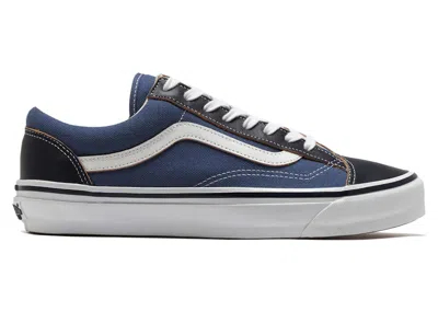 Pre-owned Vans Men's  Otw Old Skool 36 Vibram Navy Sneakers In Stv Navy Blue