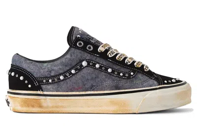Pre-owned Vans Men's  Otw Old Skool Reissue 36 Satoshi Nakamoto Pearlized Speckled Moving Blanket Sneakers In G