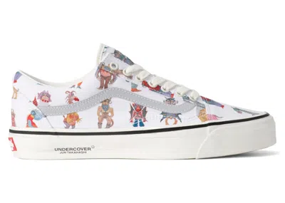 Pre-owned Vans Men's  Otw Old Skool Undercover Monster Sneakers In White