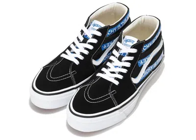 Pre-owned Vans Men's  Otw Sk8mid 83 Premium Undercover Anarchy Is The Key Sneakers In Black/blue In Multi