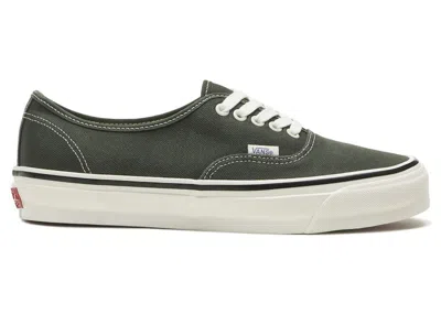 Pre-owned Vans Men's  Premium Authentic 44 Duck Canvas Sneakers In Kelp In Green