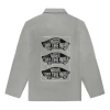 Vans Men's  Series Skateboard Logo Printing Sports Jacket Gray In Multi