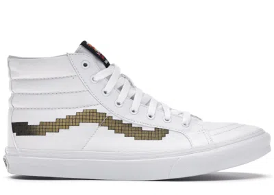 Pre-owned Vans Men's  Sk8 Hi Slim Nintendo Sneakers In Console/gold