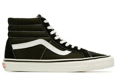 Pre-owned Vans Men's  Sk8hi 38 Dx Anaheim Factory Sneakers In Black/true White