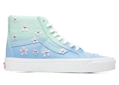 Pre-owned Vans Men's  Sk8hi 38 Dx Sandy Liang Sandy Cheeks Sneakers In Blue/green In Multi