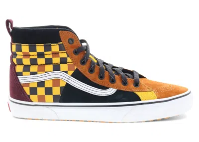 Pre-owned Vans Men's  Sk8hi 46 Mte Dx Sneakers In Yellow In Multi