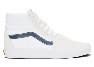 Pre-owned Vans Men's  Sk8hi Classic Sport Sneakers In Dress Blues/true White