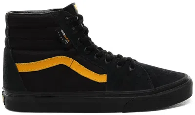Pre-owned Vans Men's  Sk8hi Cordura Sneakers In Black/yellow