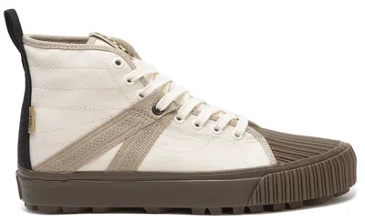 Pre-owned Vans Men's  Sk8hi Decon V Lug Taka Hayashi Sneakers In Natural/dark Gum In Brown