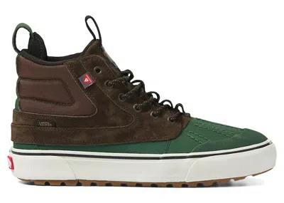 Pre-owned Vans Men's  Sk8hi Del Pato Mte2 Sneakers In Brown/green