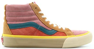 Pre-owned Vans Men's  Sk8hi Lx Pack Sneakers In Rosa/orange In Multi