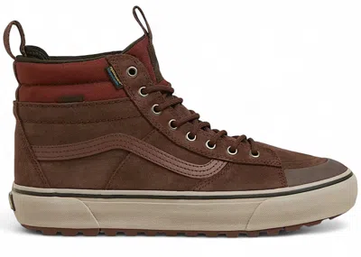 Pre-owned Vans Men's  Sk8hi Mte Hydroguard Sneakers In Brown