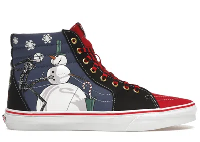 Pre-owned Vans Men's  Sk8hi Nightmare Before Christmas Sneakers In The Nightmare Before Christmas/christmastown