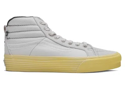 Pre-owned Vans Men's  Sk8hi Notchback Split Vr3 Lx Sneakers In Light Grey