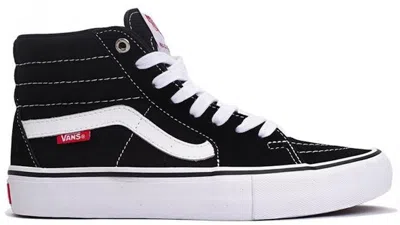 Pre-owned Vans Men's  Sk8hi Pro Sneakers In Black/white In Multi