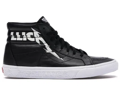 Pre-owned Vans Men's  Sk8hi Reissue Metallica (2018) Sneakers In Black/true White In Multi
