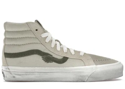 Pre-owned Vans Men's  Sk8hi Reissue Notre Sneakers In Bone White