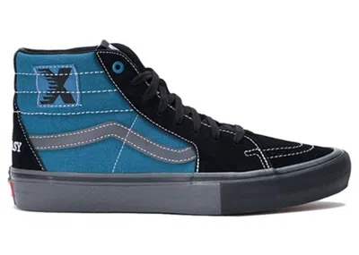 Pre-owned Vans Men's  Sk8hi Scifi Fantasy Sneakers In Navy Blue/black In Multi