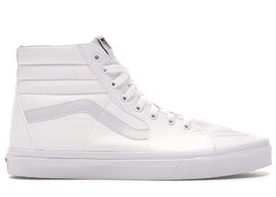 Pre-owned Vans Men's  Sk8hi Sneakers In True White