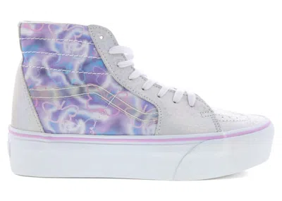 Pre-owned Vans Men's  Sk8hi Tapered Butterfly Dreams Sneakers In Purple