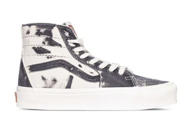 Pre-owned Vans Men's  Sk8hi Tapered Eco Theory Sneakers In White/black In Multi