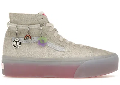 Pre-owned Vans Men's  Sk8hi Tapered Stackform Ireneisgood Sneakers In Beige/light Purple