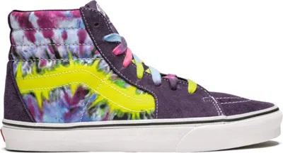 Pre-owned Vans Men's  Sk8hi Tie Dye Sneakers In Mysterio/white