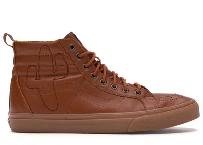 Pre-owned Vans Men's  Sk8hi Toy Story Woody Sneakers In Brown
