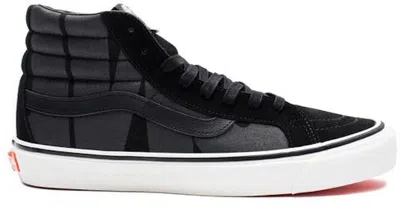 Pre-owned Vans Men's  Sk8hi Undefeated Jet Sneakers In Black/white