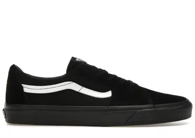 Pre-owned Vans Men's  Sk8low Contrast Sneakers In Black/white In Multi