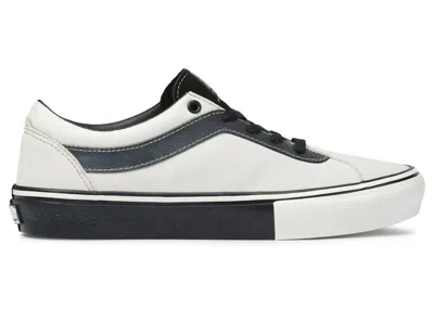 Pre-owned Vans Men's  Skate Bold Rassvet Sneakers In Marshmallow/black