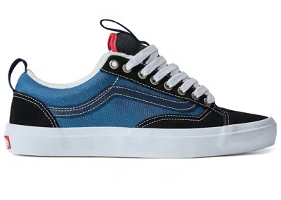 Pre-owned Vans Men's  Skate Old Skool 36+ Sneakers In Navy Blue/black In Multi