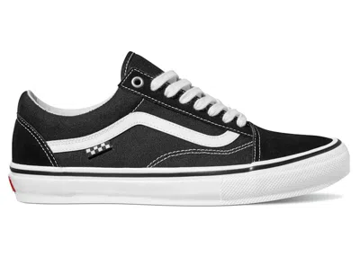 Pre-owned Vans Men's  Skate Old Skool Sneakers In Black/white