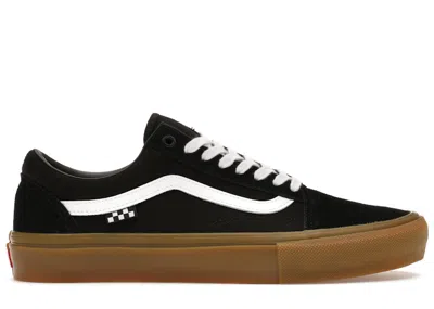 Pre-owned Vans Men's  Skate Old Skool Sneakers In Black/white/gum