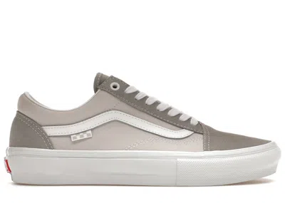 Pre-owned Vans Men's  Skate Old Skool Sneakers In Cloud/grey/white In Multi