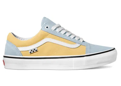 Pre-owned Vans Men's  Skate Old Skool Sneakers In Winter Sky Blue/impala