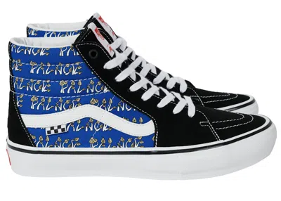 Pre-owned Vans Men's  Skate Sk8hi Palace Shroom Pack Sneakers In Black/blue/white