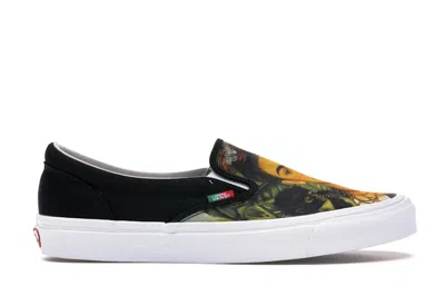 Pre-owned Vans Men's  Slipon Frida Kahlo Sneakers In Self/portrait/thorn Necklace
