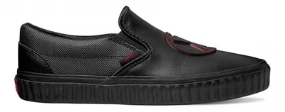 Pre-owned Vans Men's  Slipon Marvel Widow Sneakers In Black