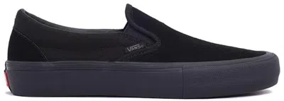 Pre-owned Vans Men's  Slipon Pro Out Sneakers In Black