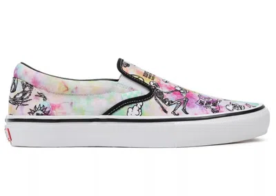 Pre-owned Vans Men's  Slipon Shroom Doom Sneakers