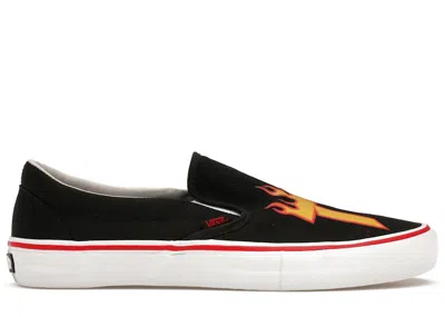 Pre-owned Vans Men's  Slipon Thrasher (2017) Sneakers In Black
