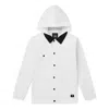 Vans Men's  Solid Color Multiple Pockets Cargo Jacket White