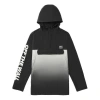 Vans Men's  Splicing Athleisure Casual Sports Hooded Jacket Black