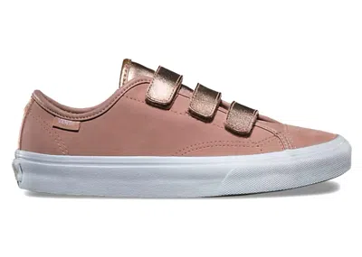 Pre-owned Vans Men's  Style 23 V 2 Tone Metallic Sneakers In Gold