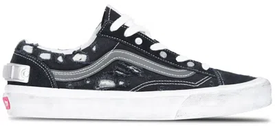 Pre-owned Vans Men's  Style 36 C2h4 50/50 Enlighten Trailblazer Sneakers In Black/white In Multi
