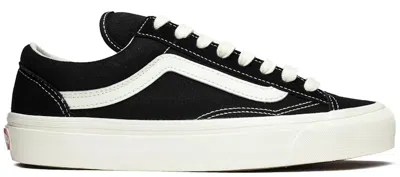 Pre-owned Vans Men's  Style 36 White Sneakers In Black/marshmallow