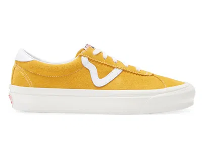 Pre-owned Vans Men's  Style 73 Dx Anaheim Factory Saffron Sneakers In Og Saffron In Orange